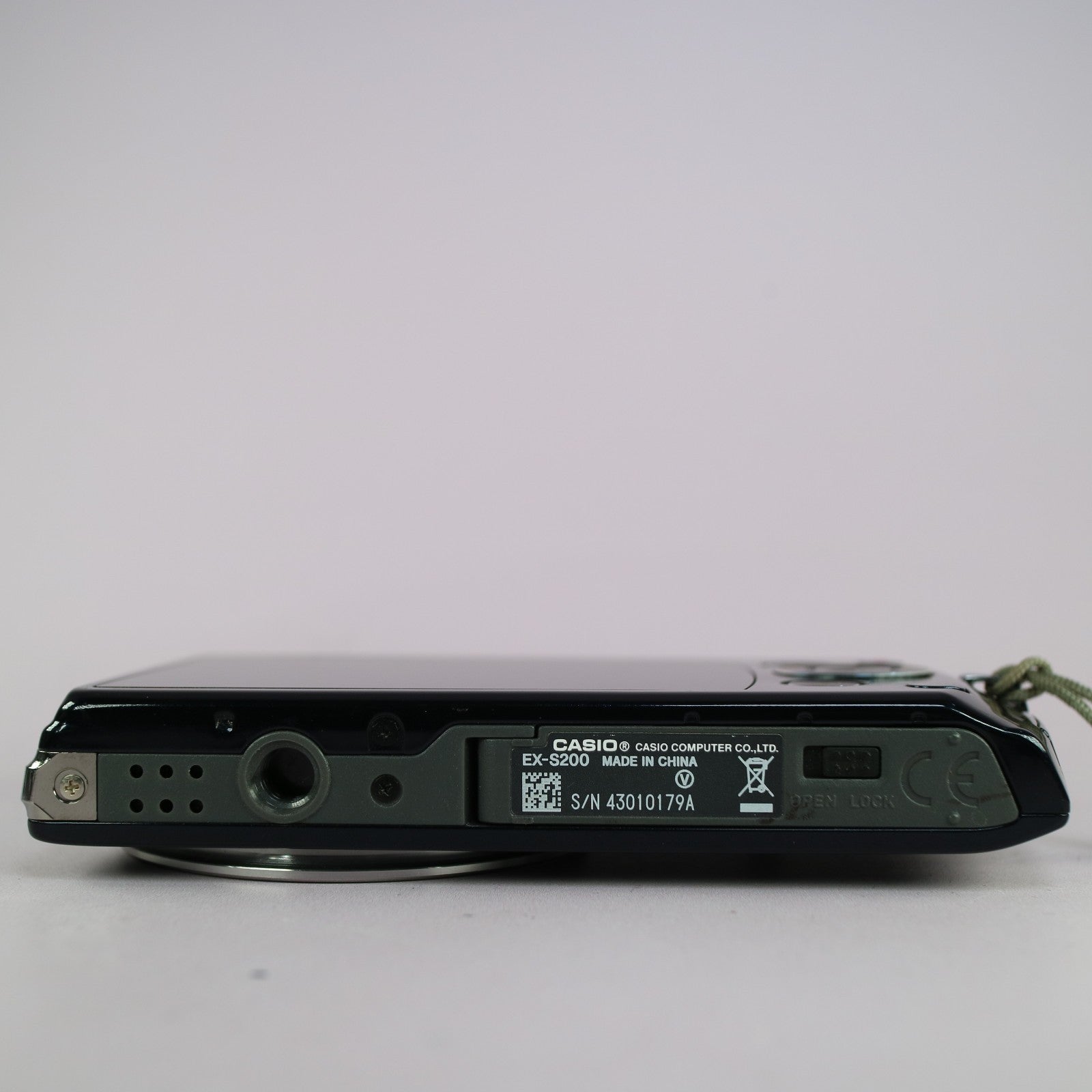 Casio Digital Camera Exilim EX-S200 14.1MP Blue Tested Full Working Set