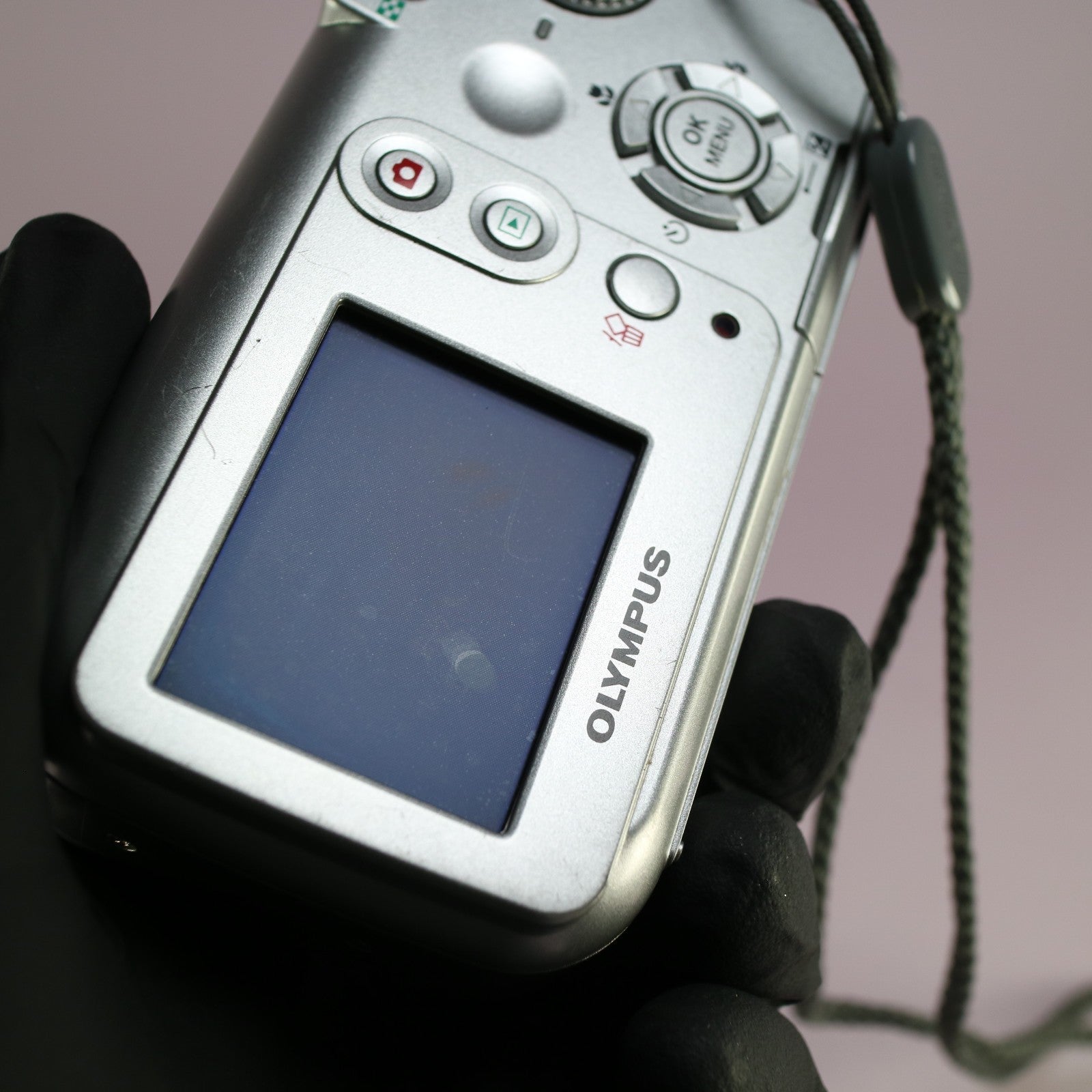 Olympus Digital Camera Camedia D-545 Zoom 4.0MP Silver Tested