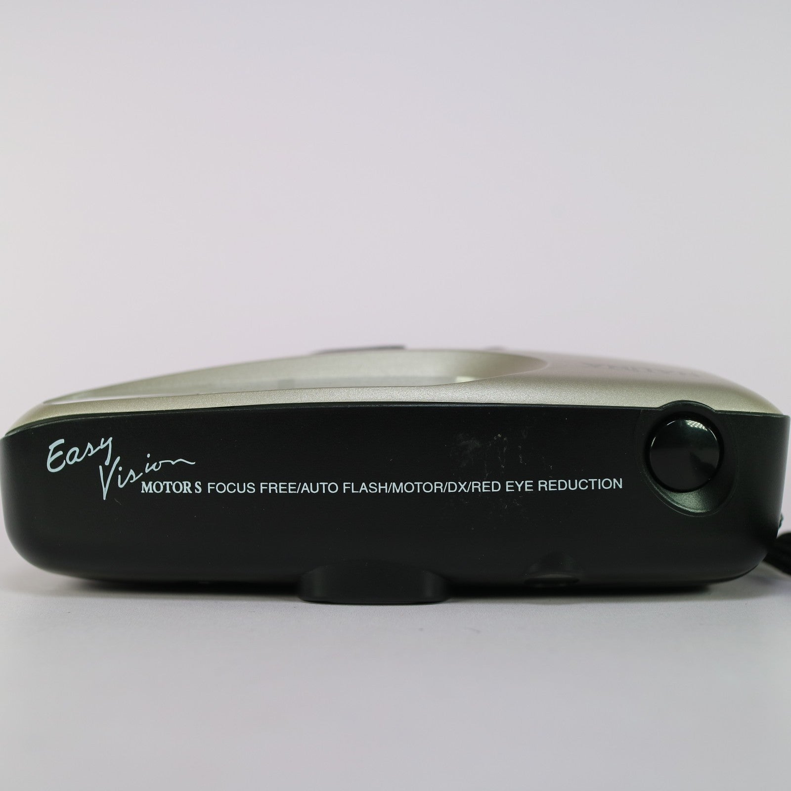 Halina Easy Vision Motor S 35mm Film Point and Shoot Camera Silver Tested
