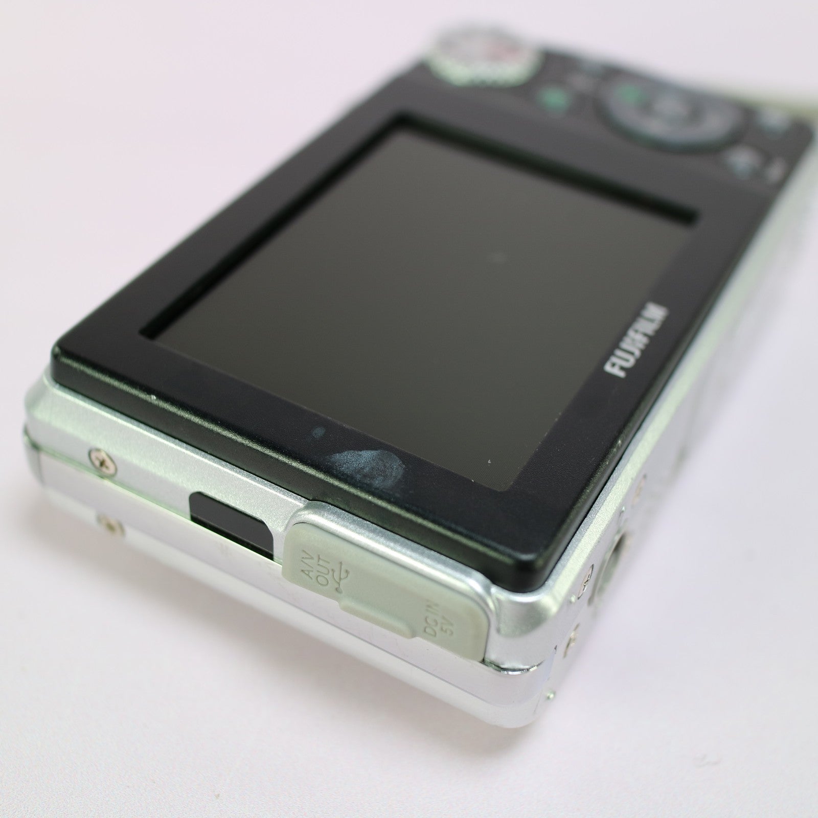 Fujifilm Digital Camera FinePix F47fd 8.3MP Silver Tested Full Working Set