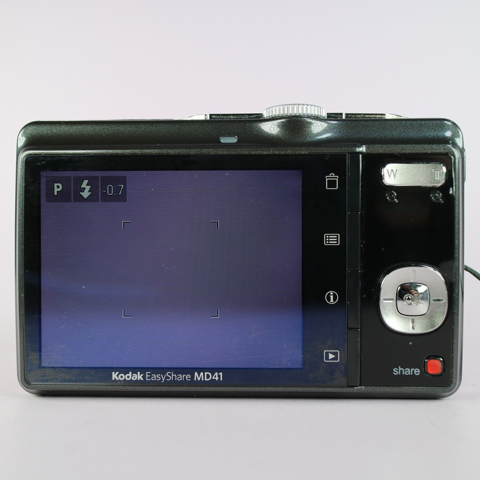Kodak Digital Camera EasyShare MD41 12.2MP Grey Tested Full Working Set