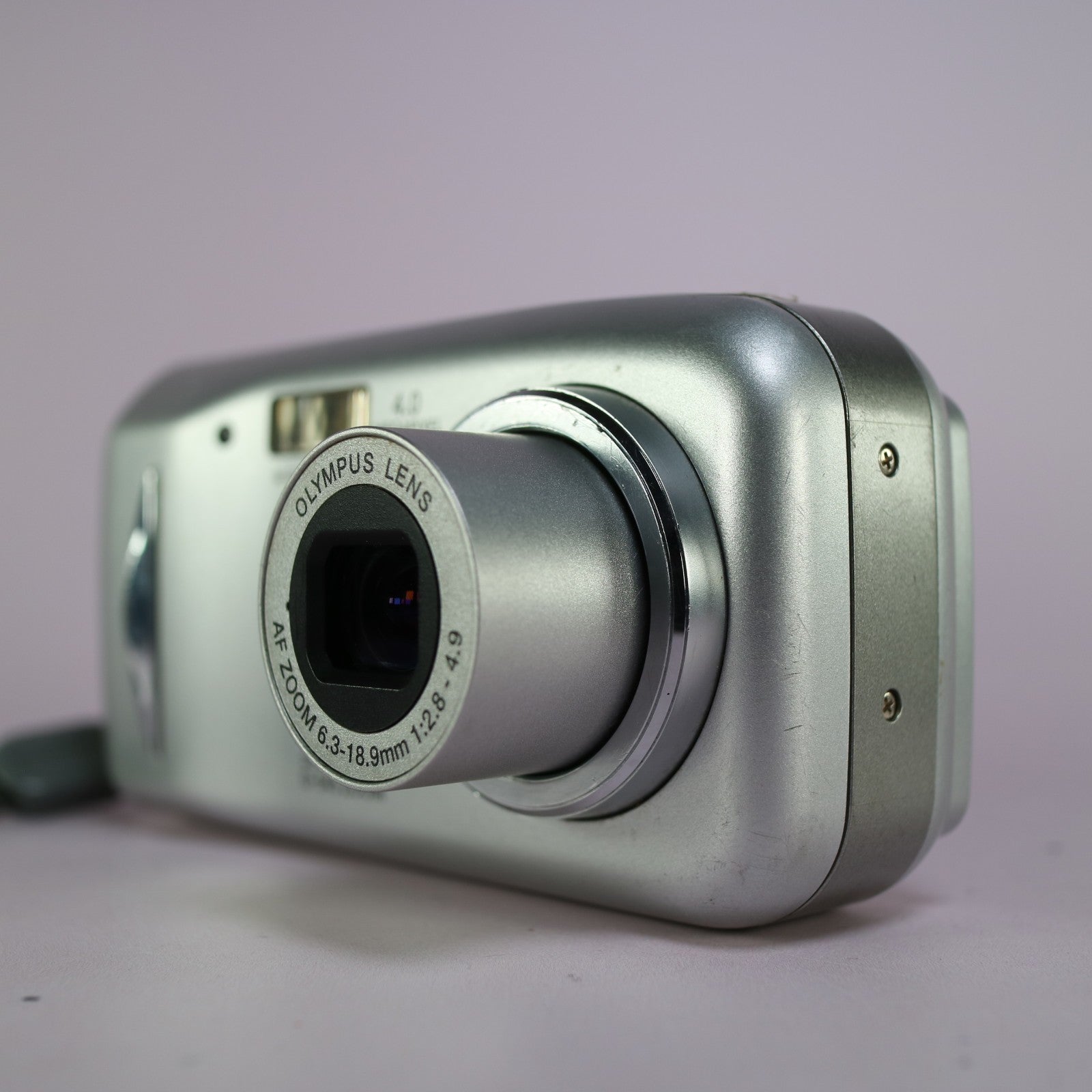 Olympus Digital Camera Camedia D-545 Zoom 4.0MP Silver Tested