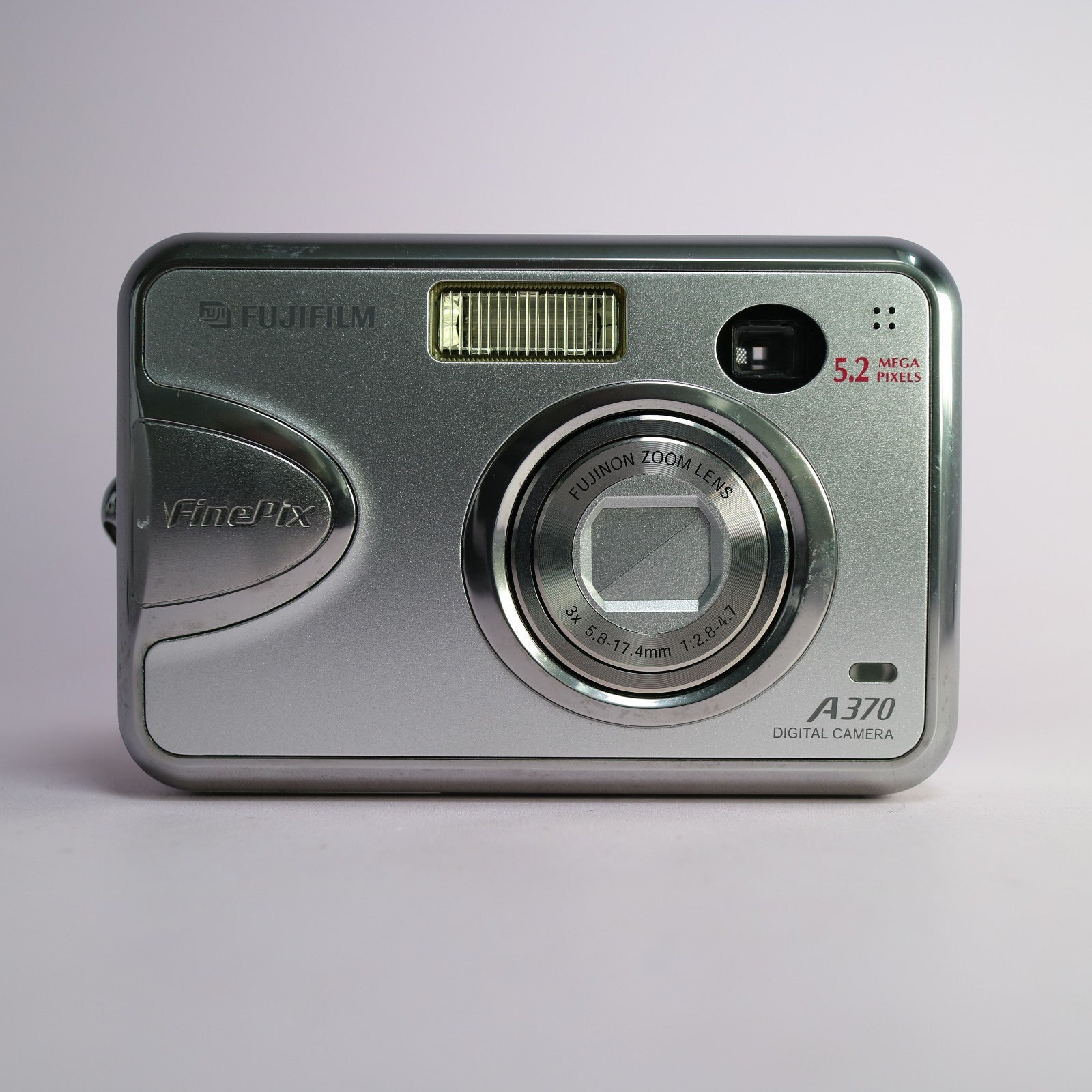 Fujifilm Digital Camera FinePix A370 5.2MP Silver Tested