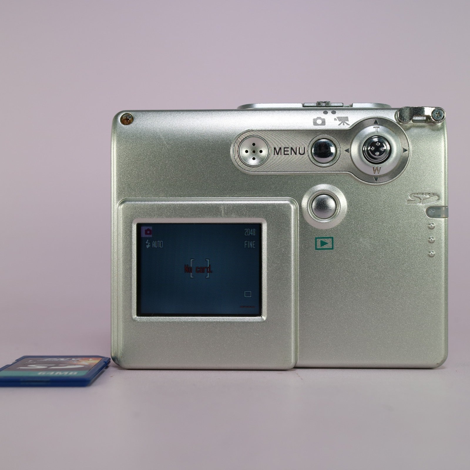 Minolta Dimage X31 3.2MP Compact Digital Camera Silver Tested