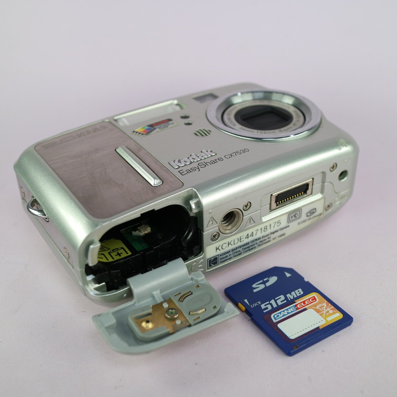 Kodak Digital Camera EasyShare CX7530 5.0MP Silver Tested