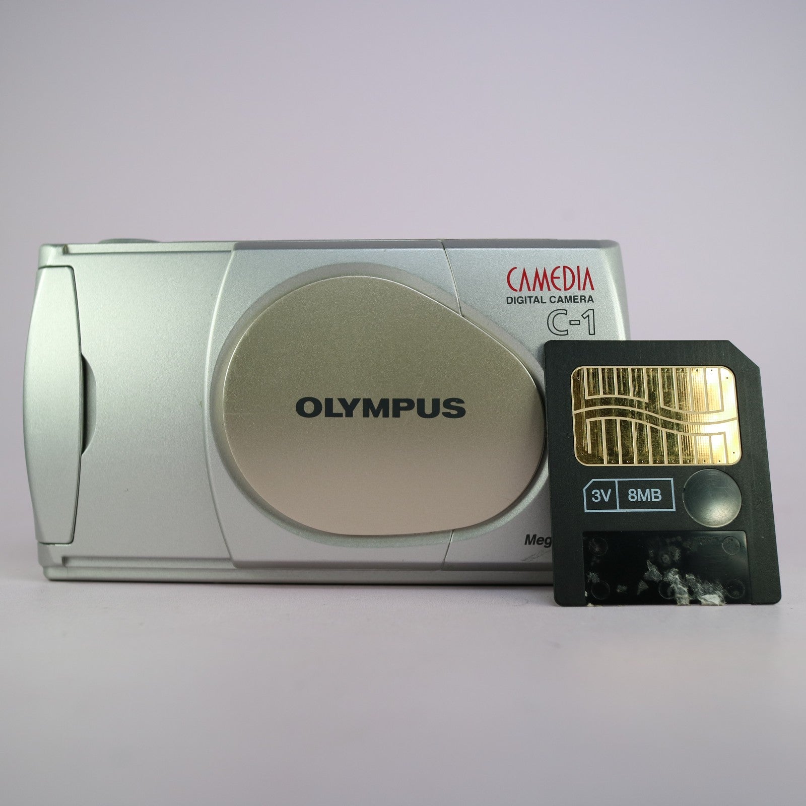 Olympus Digital Camera Camedia C-1 1.3MP Silver Tested With SMC