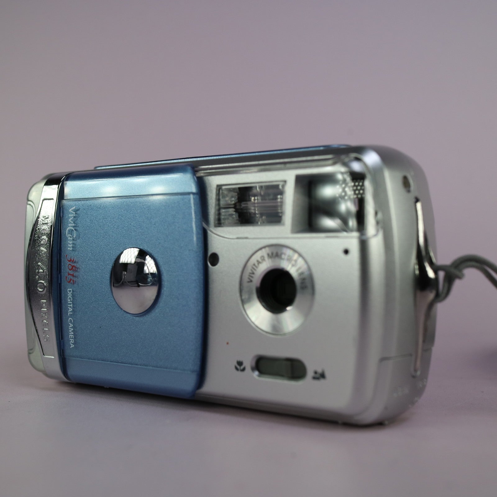Vivitar Vivicam 3815 4.0MP Compact Digital Camera Blue Tested