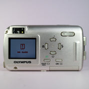 Olympus Digital Camera Mju 400 4.0MP Silver Tested