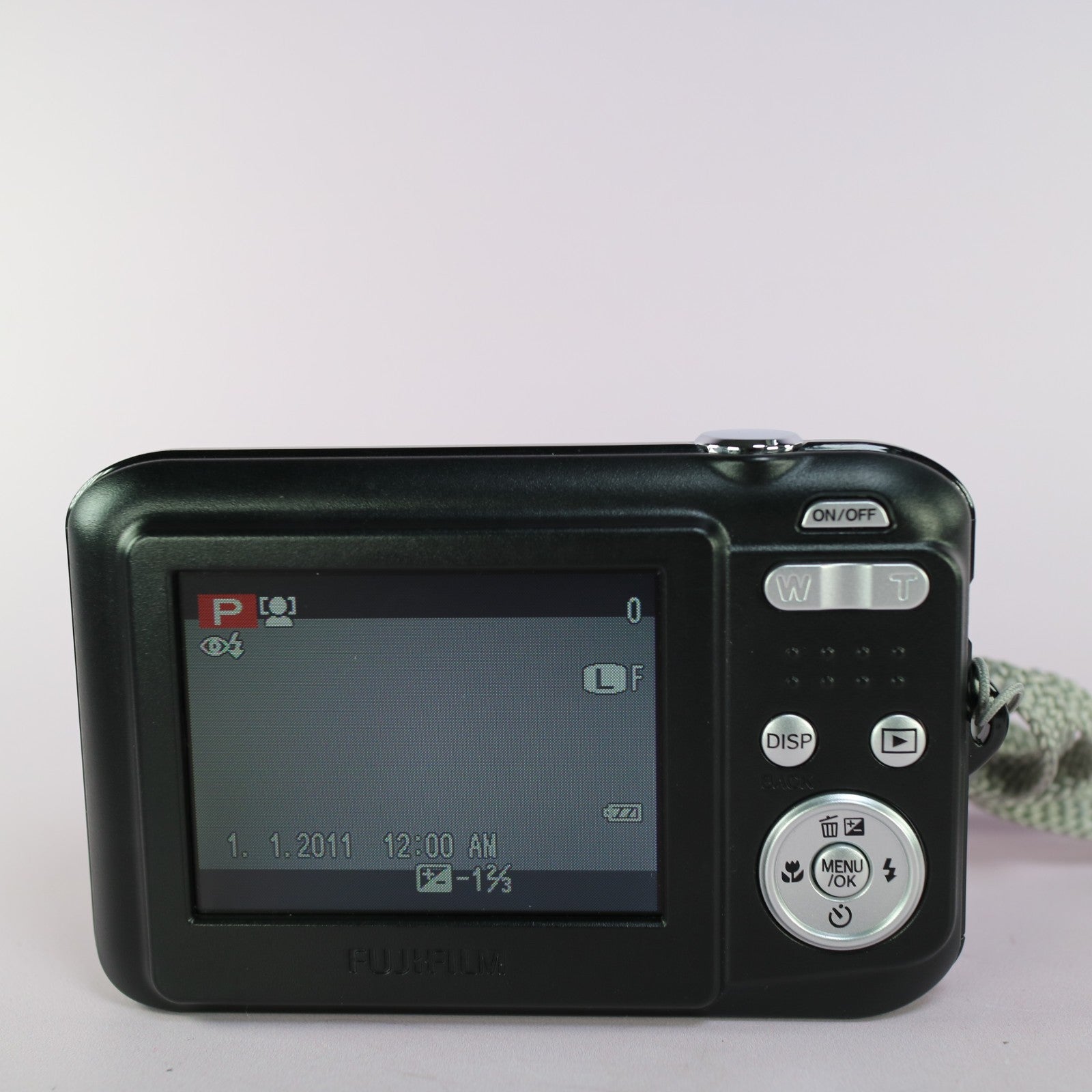 Fujifilm Digital Camera FinePix L55 12.0MP Black Tested Full Working Set