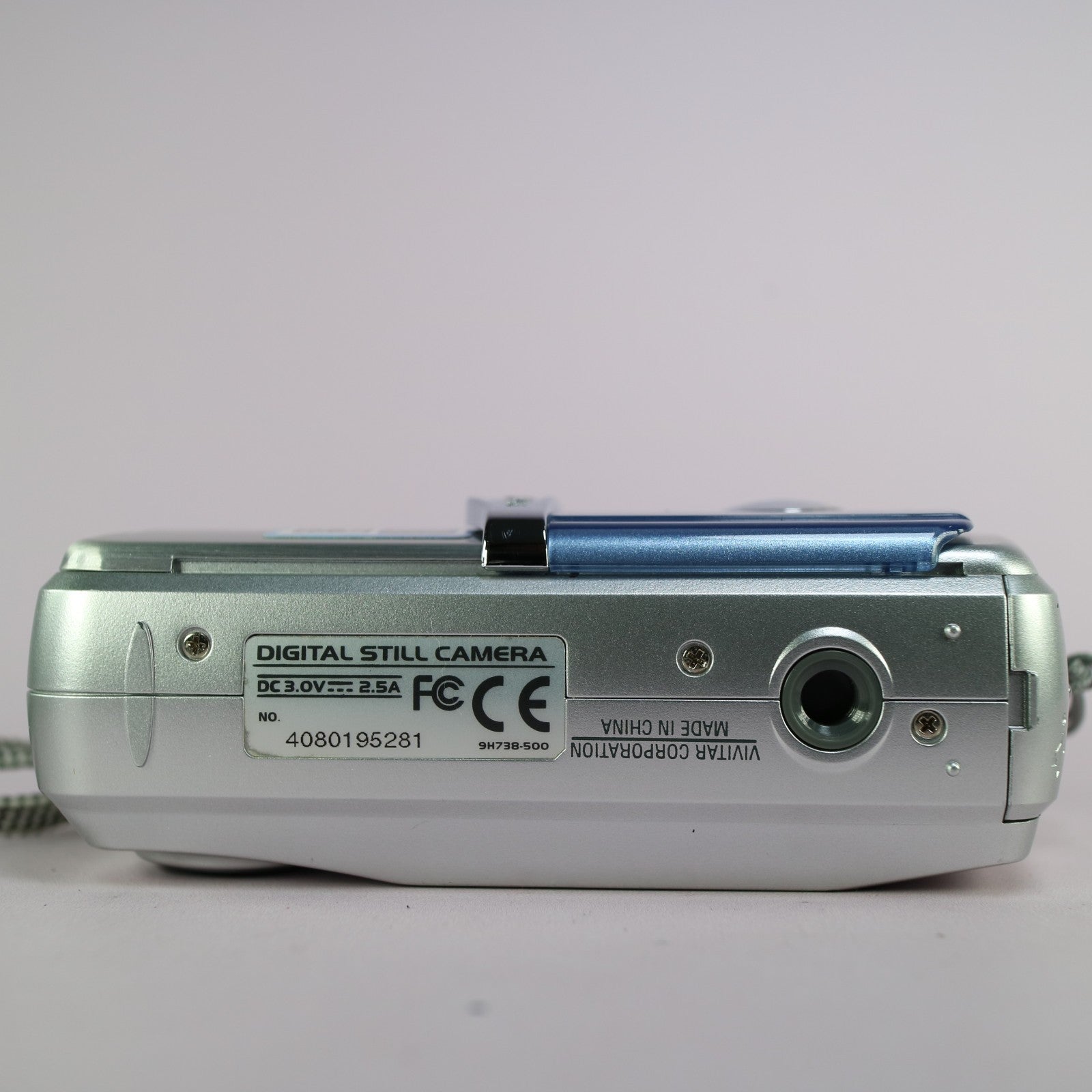 Vivitar Vivicam 3815 4.0MP Compact Digital Camera Blue Tested