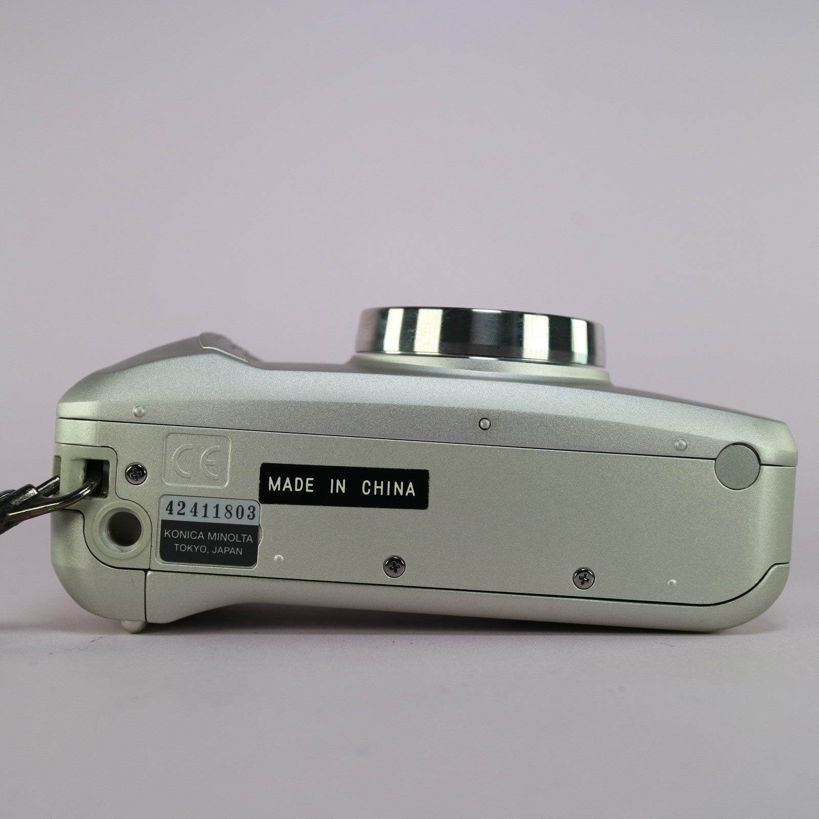 Minolta Zoom 130c 35mm Film Point and Shoot Camera Silver Tested