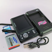 Samsung Digital Camera ES63 12.2MP Black Tested Full Working Set
