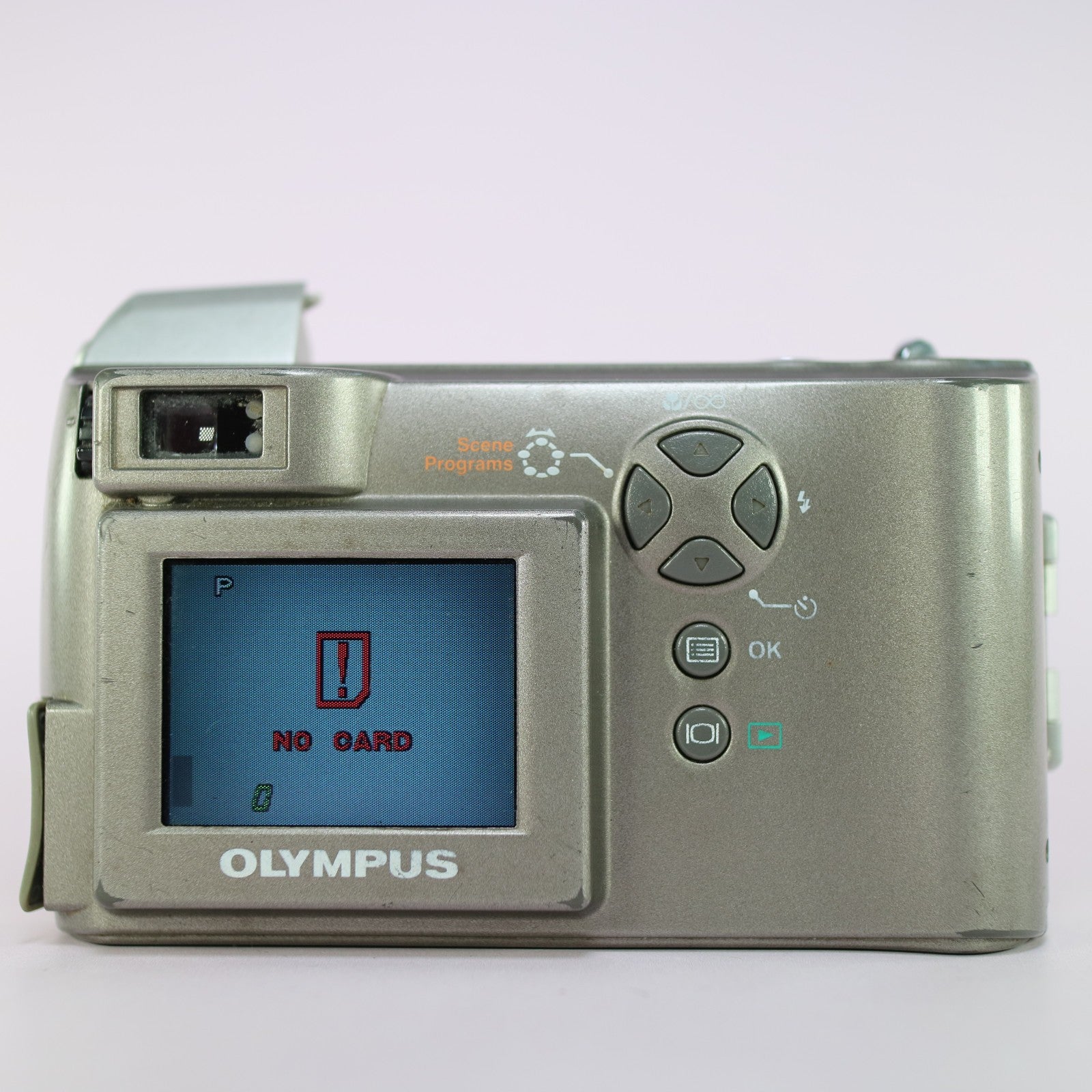 Olympus Digital Camera C-300 Zoom 3.0MP Silver Tested