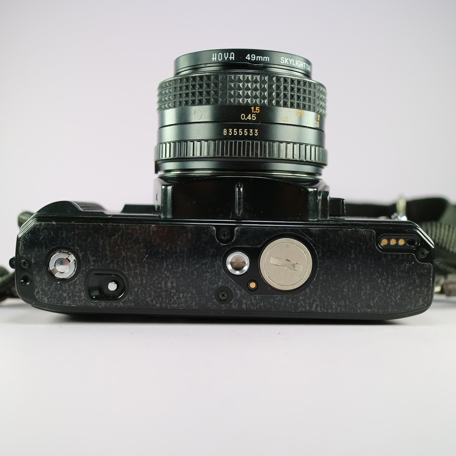 Minolta X-700 35mm Film SLR Camera Black w/ MD 50mm f/1.7 Lens Tested