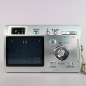 Pentax Digital Camera Optio S4i 4.0MP Silver Tested Full Working Set