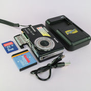 Kodak Digital Camera EasyShare M1073 IS 10.2MP Black Tested Full Working Set