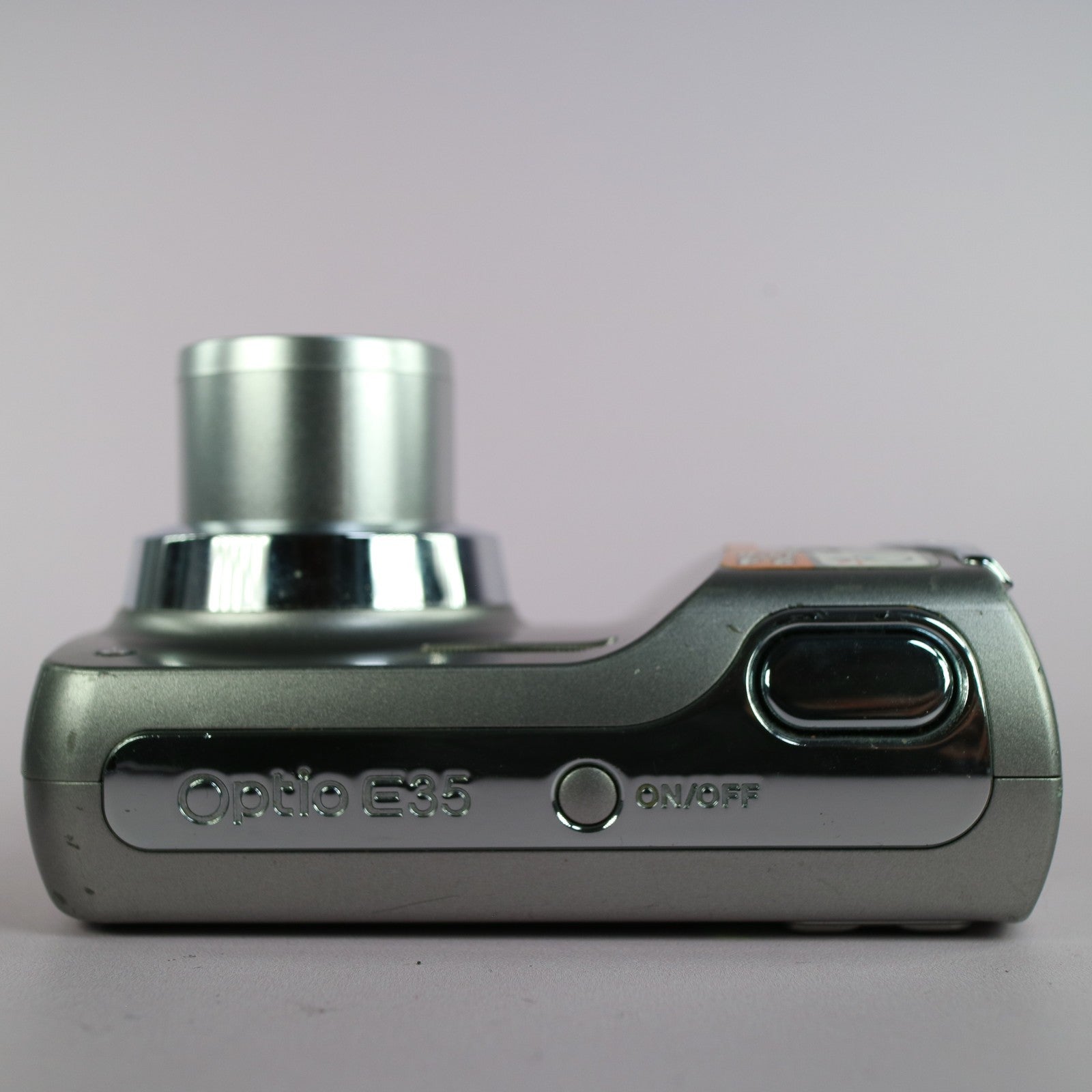 Pentax Optio E35 7.1MP Compact Digital Camera Silver Tested