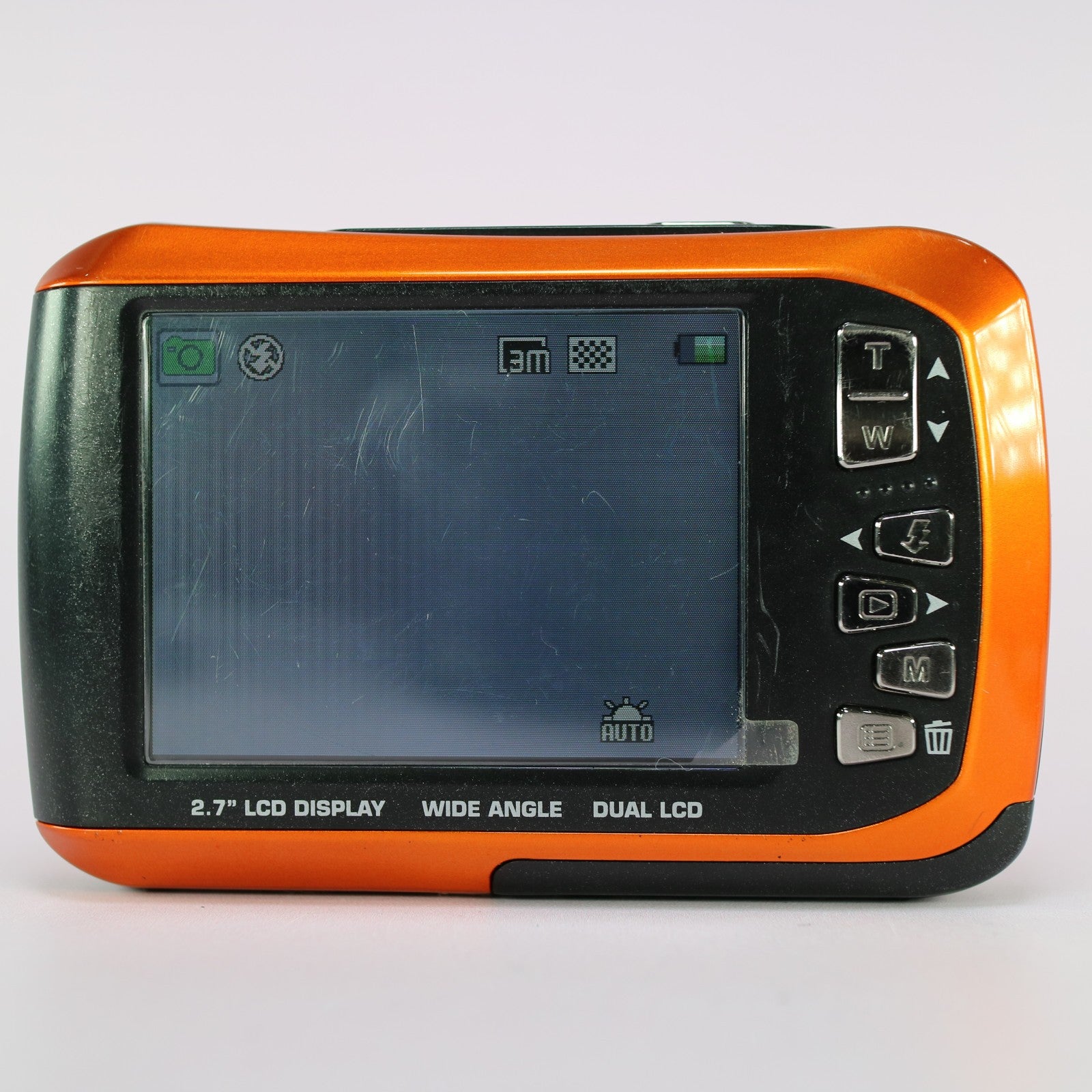 Polaroid Digital Camera iS087 16.0MP Underwater Selfie Screen Orange Tested