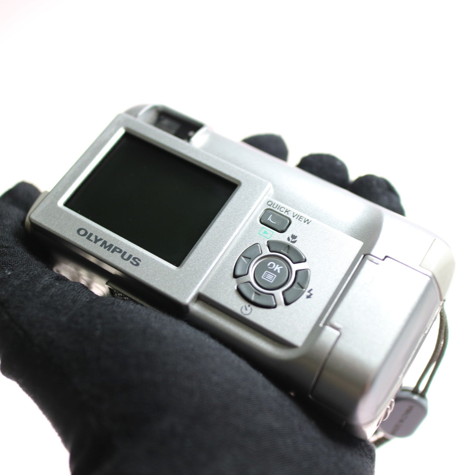 Olympus Digital Camera Camedia C-450 Zoom 4.0MP Silver Tested