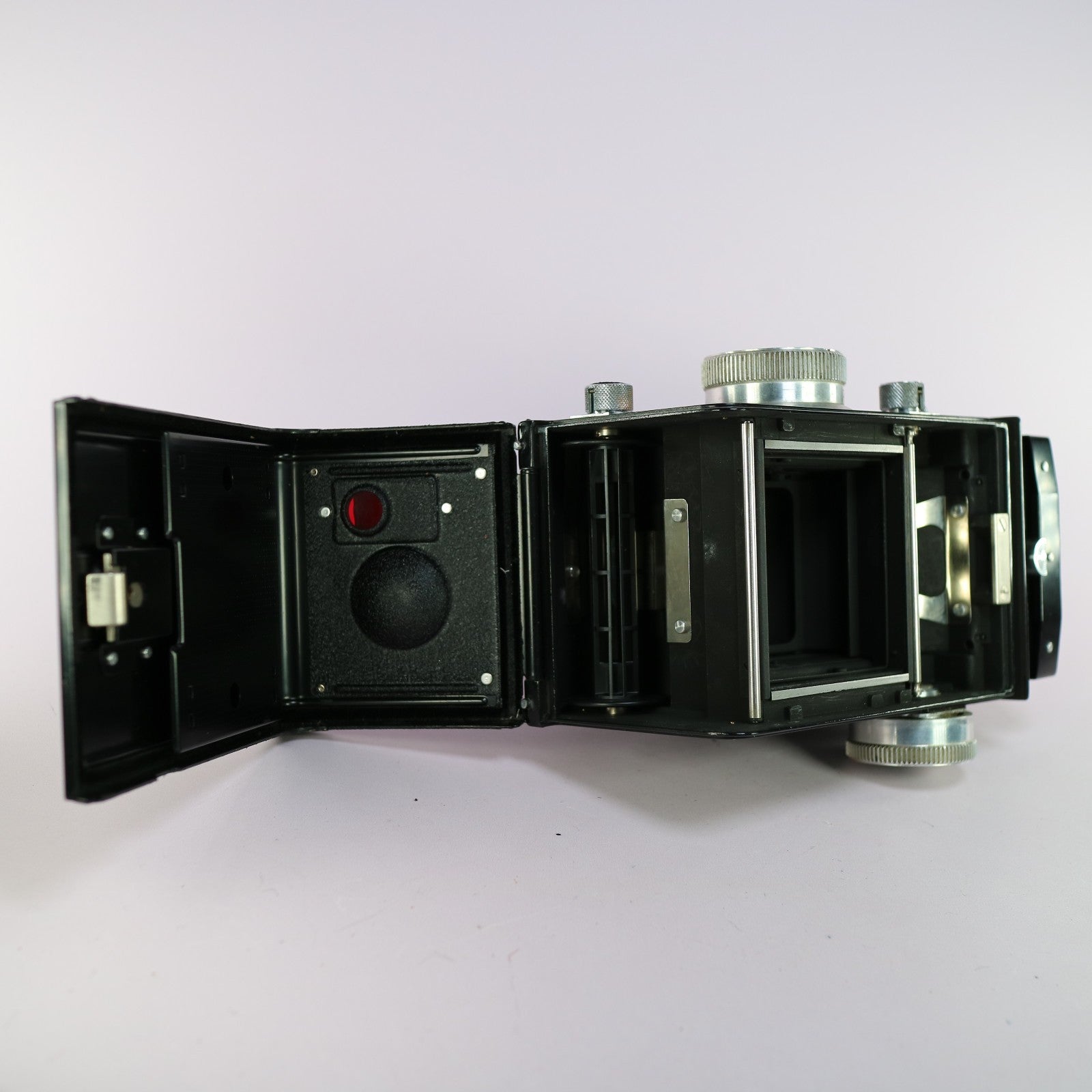 Zeiss Ikon Ikoflex 1C Medium Format Twin Lens Reflex TLR Camera Black Tested