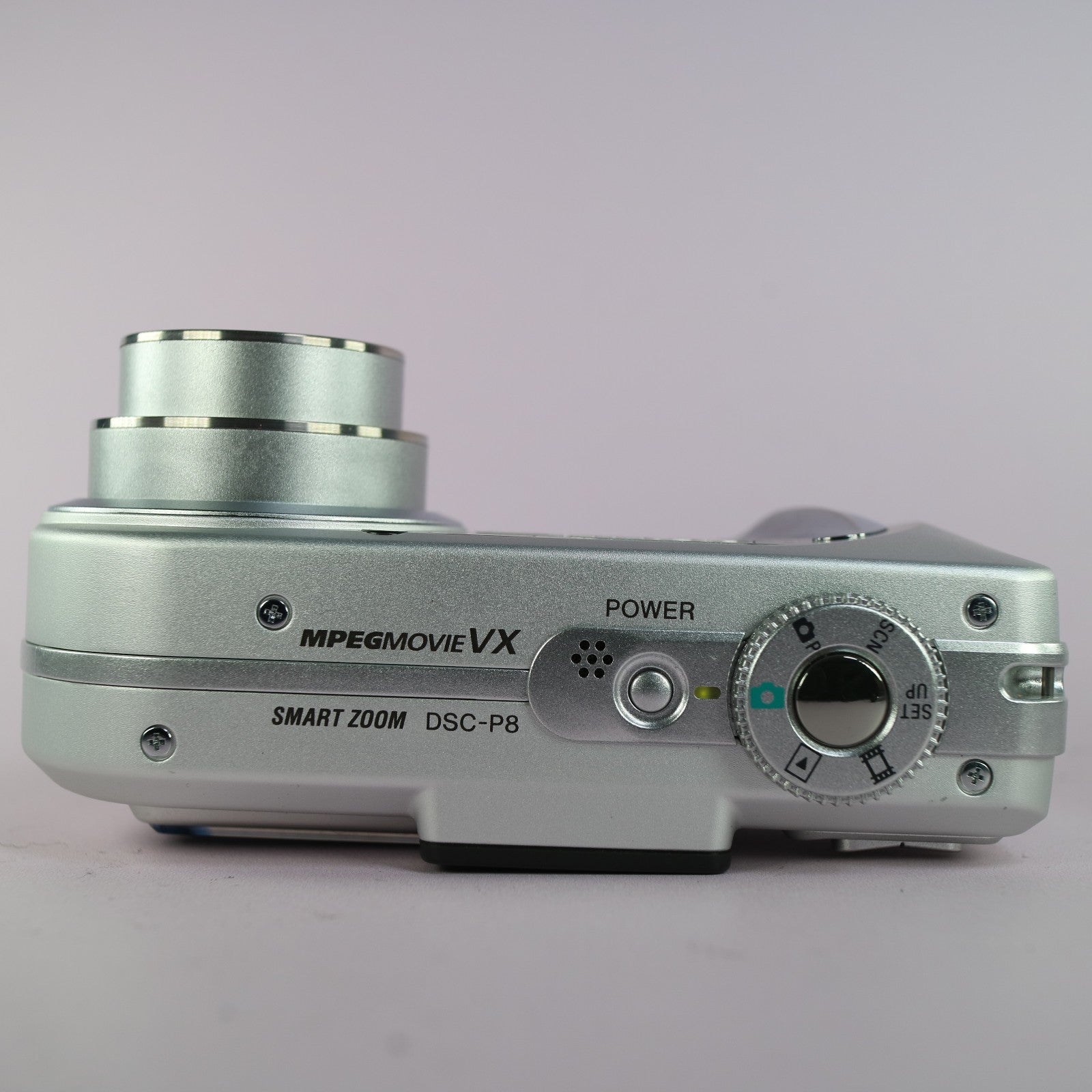 Sony Digital Camera Cybershot DSC-P8 3.2MP Silver Tested
