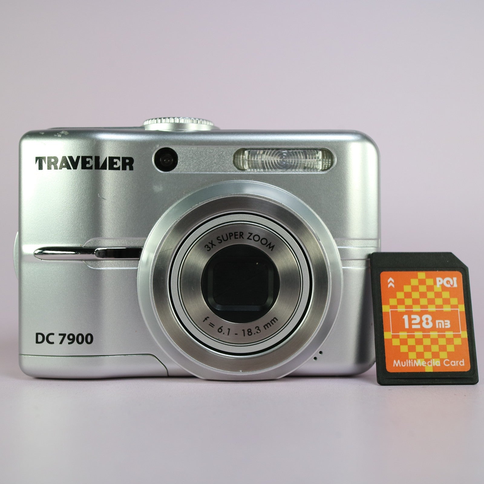 Traveler Digital Camera DC-7900 7.0MP Silver Tested