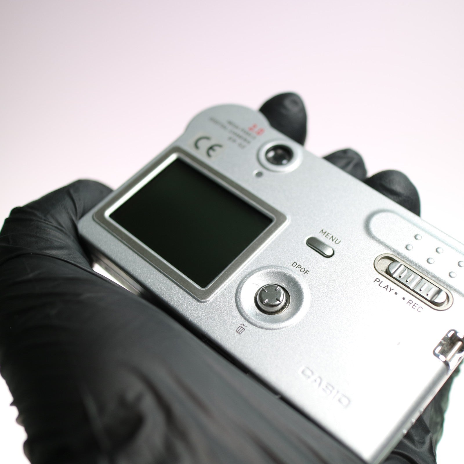 Casio Digital Camera Exilim EX-S2 2.0MP Silver Tested Full Working Set