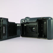 Yashica Zoomate 115 35mm Film Point and Shoot Camera Silver Tested