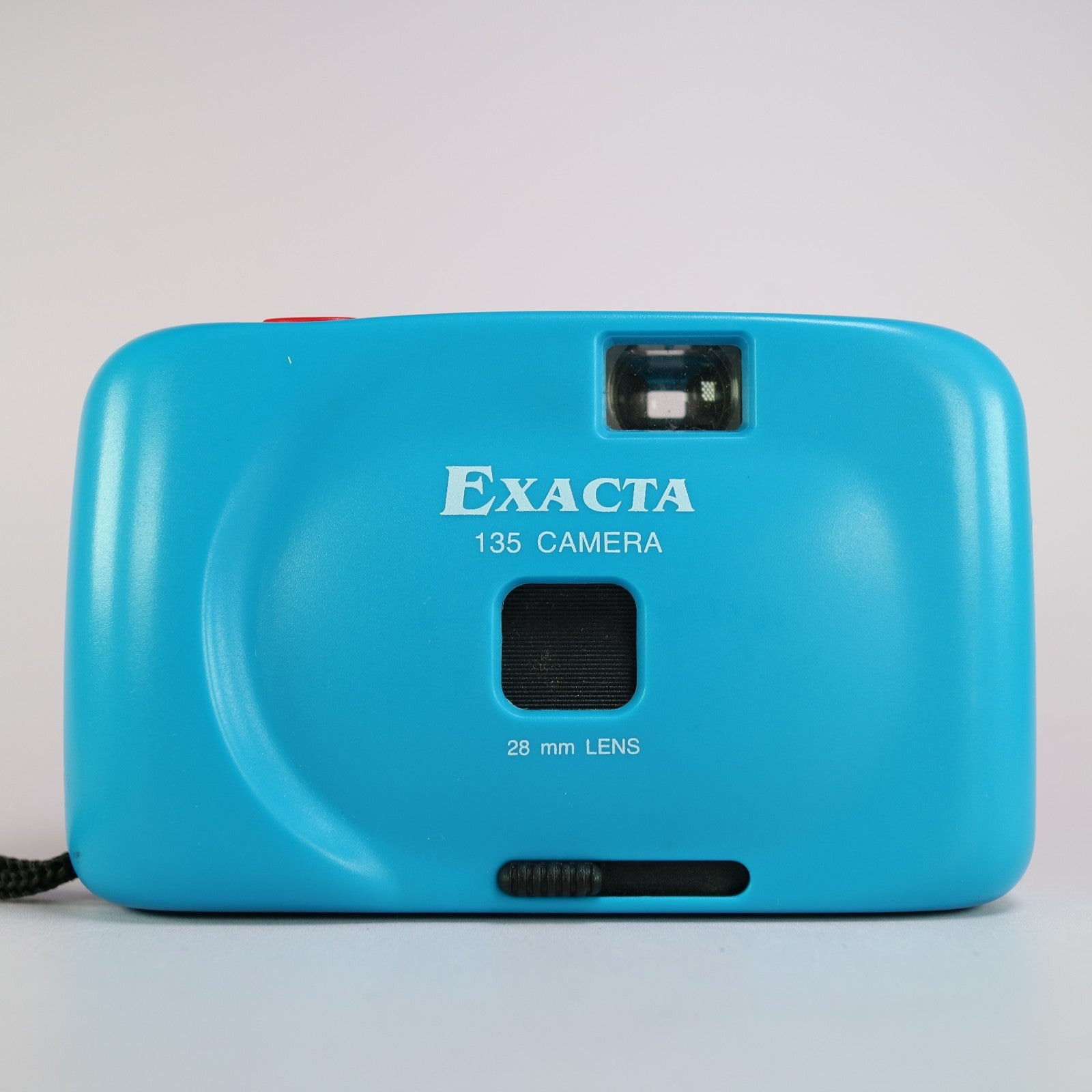 Exacta 35mm Film Point and Shoot Camera Blue Tested