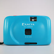 Exacta 35mm Film Point and Shoot Camera Blue Tested
