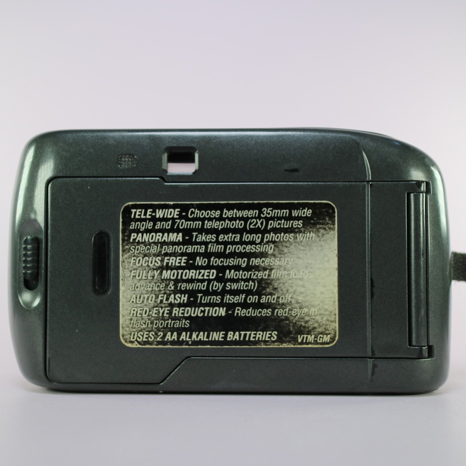 Hanimex Genie Motor 35mm Film Point and Shoot Lomographic Camera Grey Tested