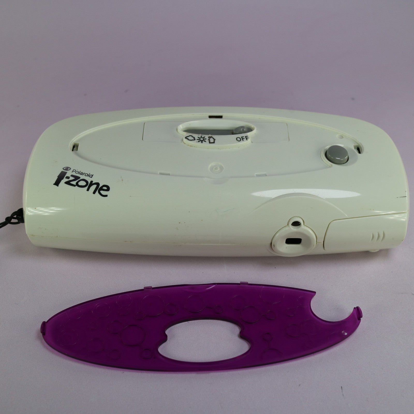 Polaroid i-Zone Instant Point and Shoot Camera Purple Tested