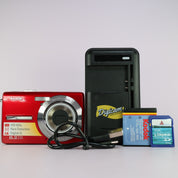 Kodak Digital Camera EasyShare M863 8.2MP Red Tested Full Working Set