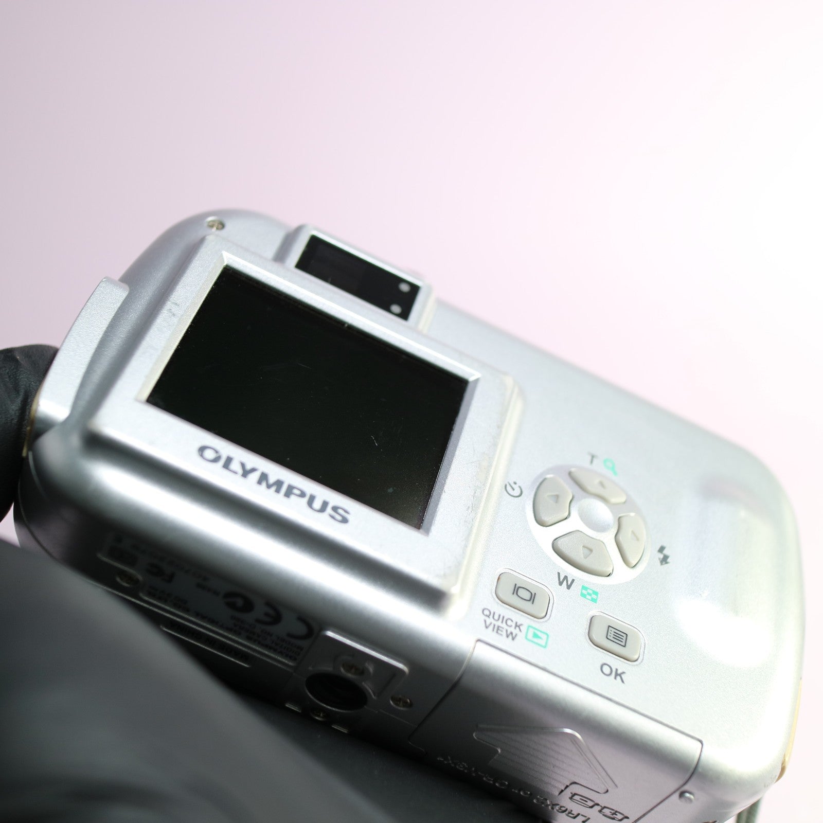 Olympus Digital Camera Camedia D-390 2.0MP Silver Tested