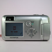 Olympus Digital Camera Camedia C-460 Zoom 4.0MP Silver Tested With xD Card