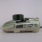 Olympus MJU II Zoom 80 35mm Film Point and Shoot Camera Silver Tested