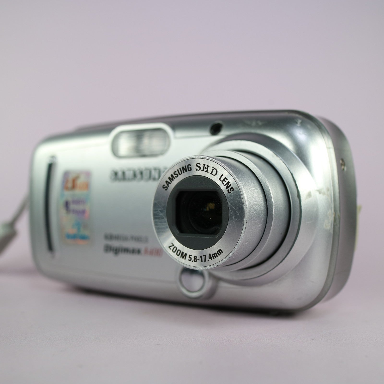 Samsung Digital Camera Digimax A400 4.0MP Silver Tested