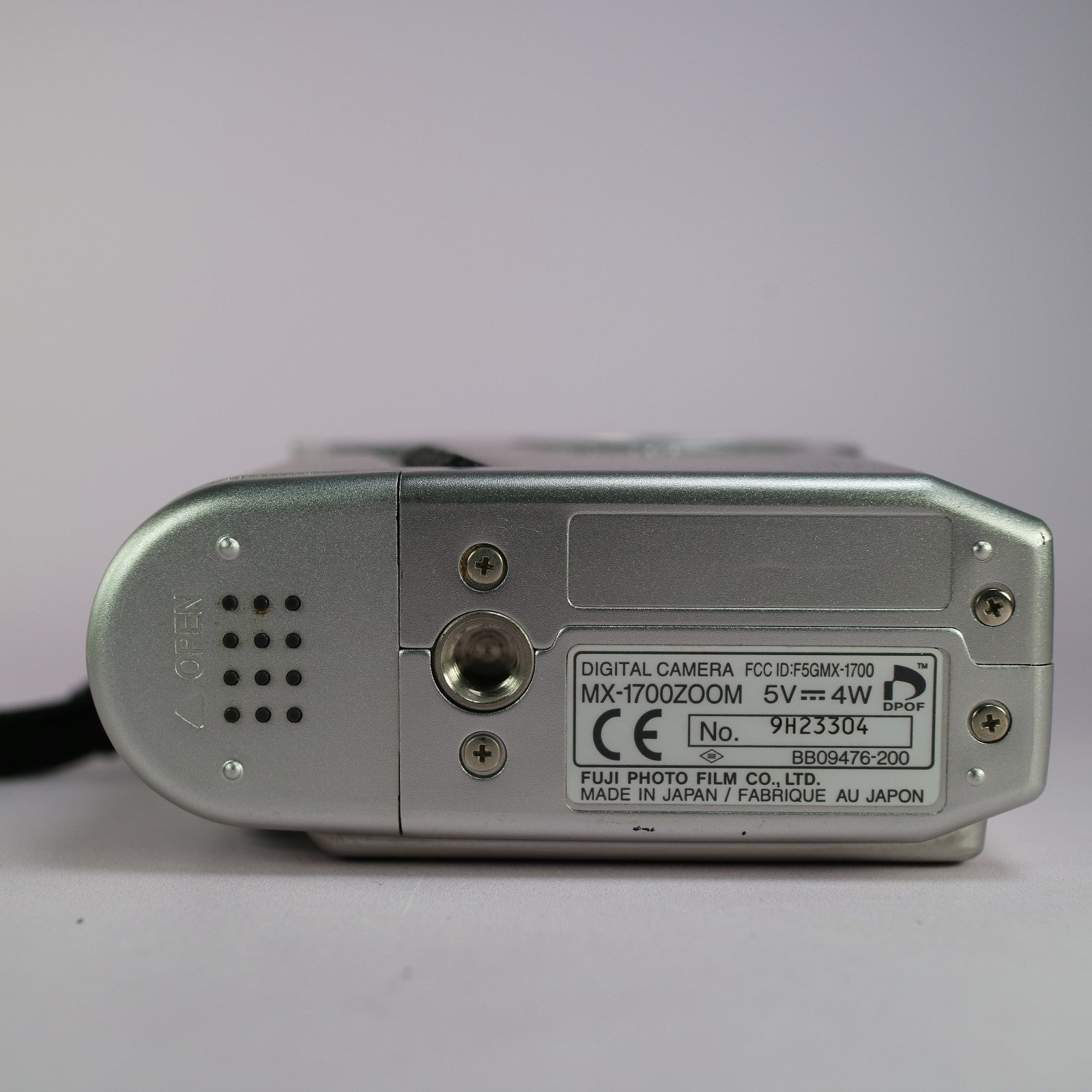 Fujifilm MX-1700 1.5MP Compact Digital Camera Silver Tested