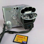 Minolta Digital Bridge Camera Dimage 5 3.3MP Silver Tested