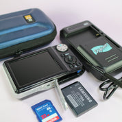 Samsung Digital Camera PL100 12.2MP Selfie Screen Black Tested Full Working Set