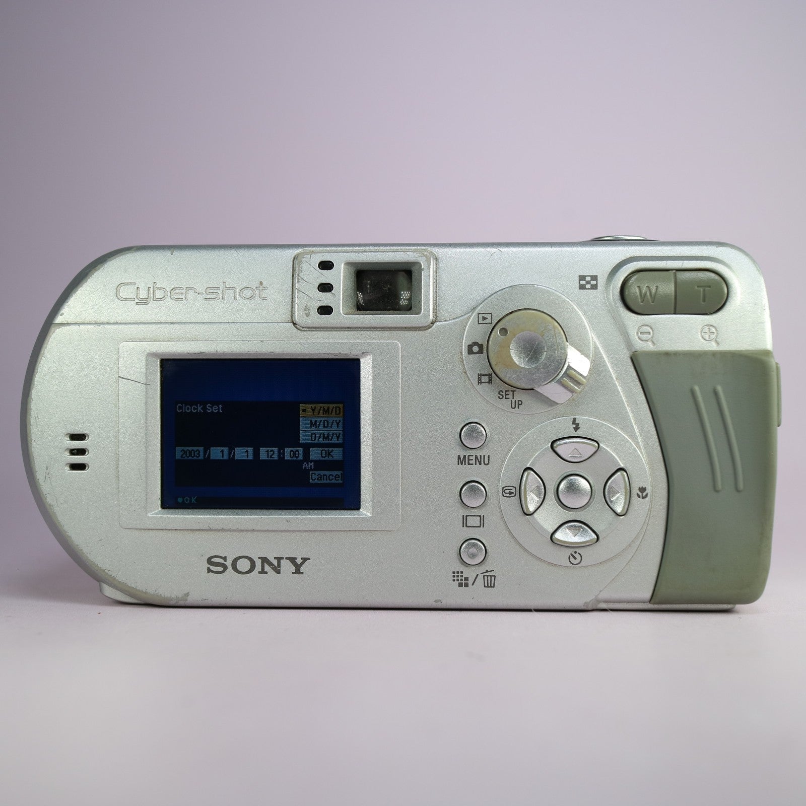 Sony Digital Camera Cybershot DSC-P72 3.2MP Silver Tested