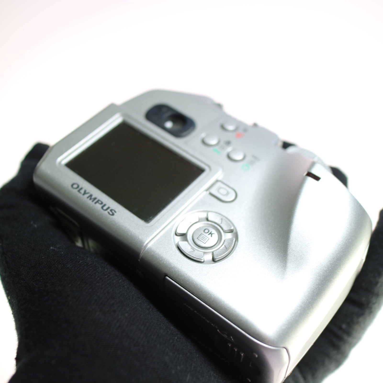 Olympus Camedia C-5000 Zoom 5.0MP Compact Digital Camera Silver Tested