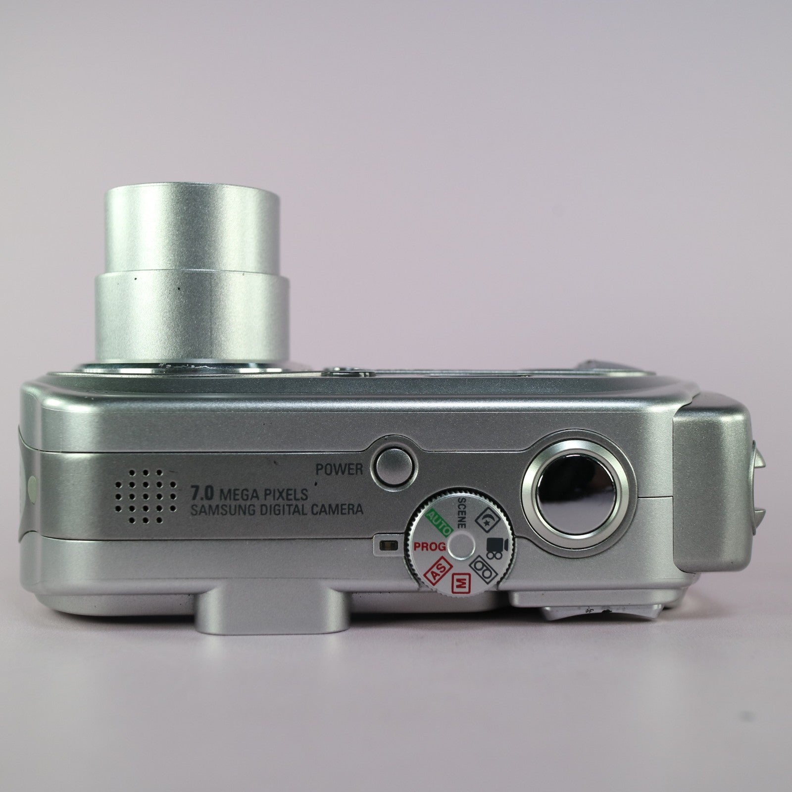 Samsung Digimax A7 7.0MP Compact Digital Camera Silver Tested