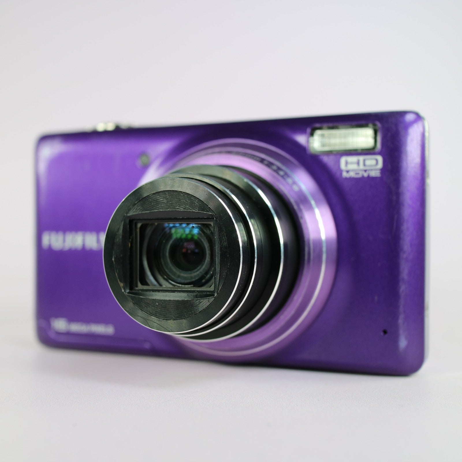 Fujifilm Digital Camera FinePix T400 16.0MP Purple Tested Full Working Set