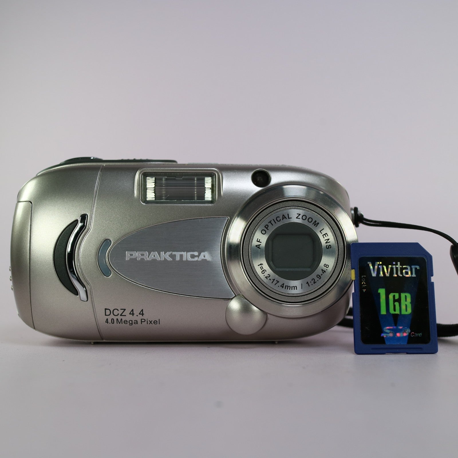 Praktica Digital Camera DCZ 4.4 4.0MP Silver Tested
