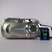 Praktica Digital Camera DCZ 4.4 4.0MP Silver Tested