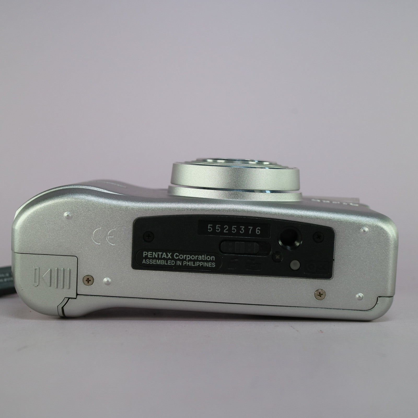 Pentax Espio 170 SL 35mm Film Point and Shoot Camera Silver Tested