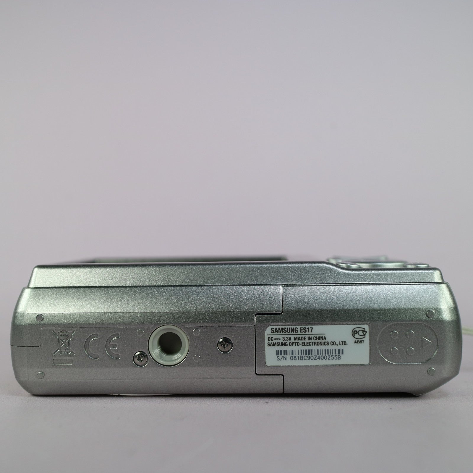 Samsung Digital Camera ES17 10.2MP Silver Tested