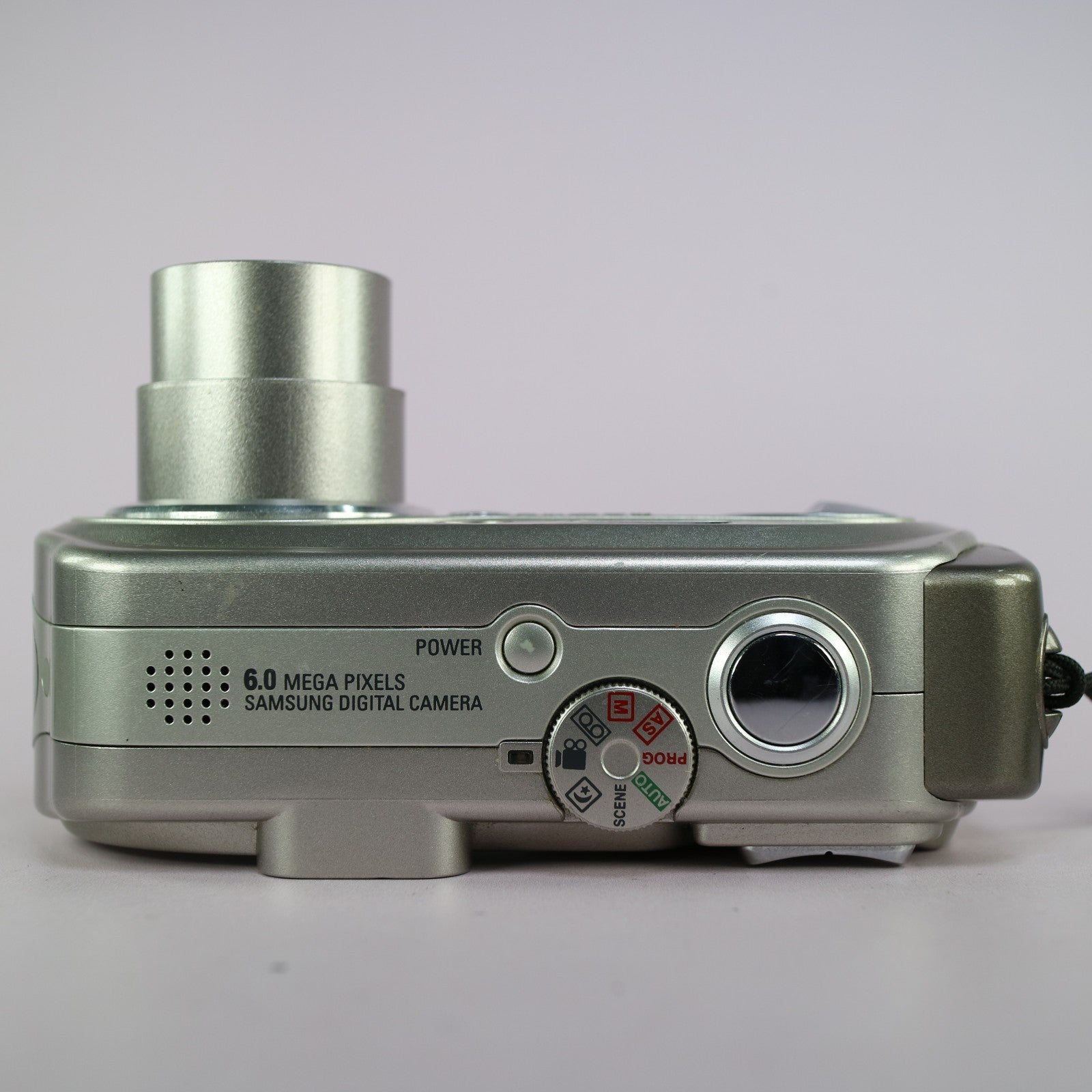 Samsung Digimax A6 6.0MP Compact Digital Camera Silver Tested