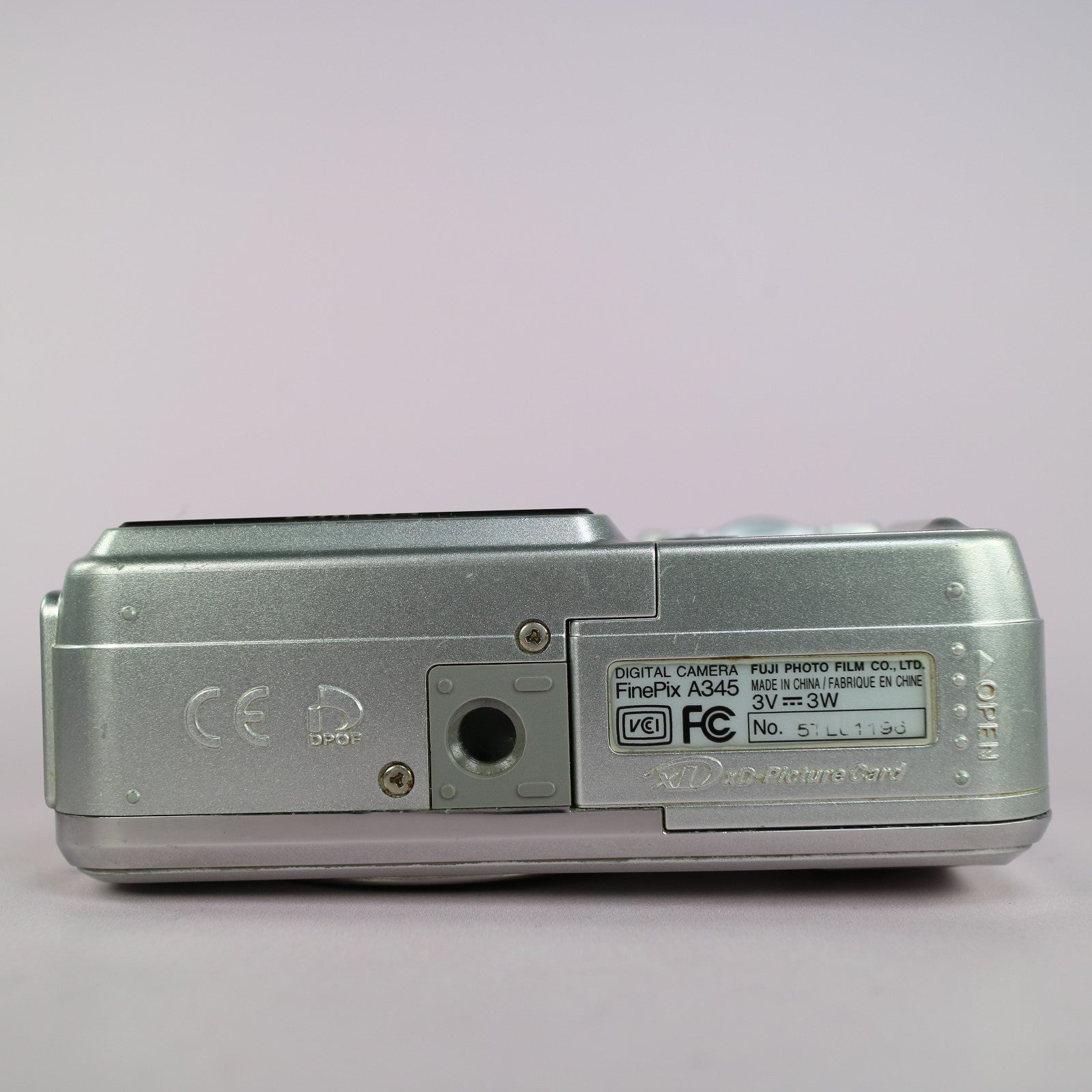 Fujifilm Digital Camera FinePix A345 4.1MP Silver Tested